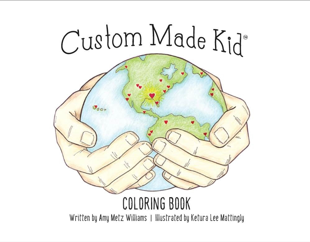 Custom Made Kid™ Coloring Book