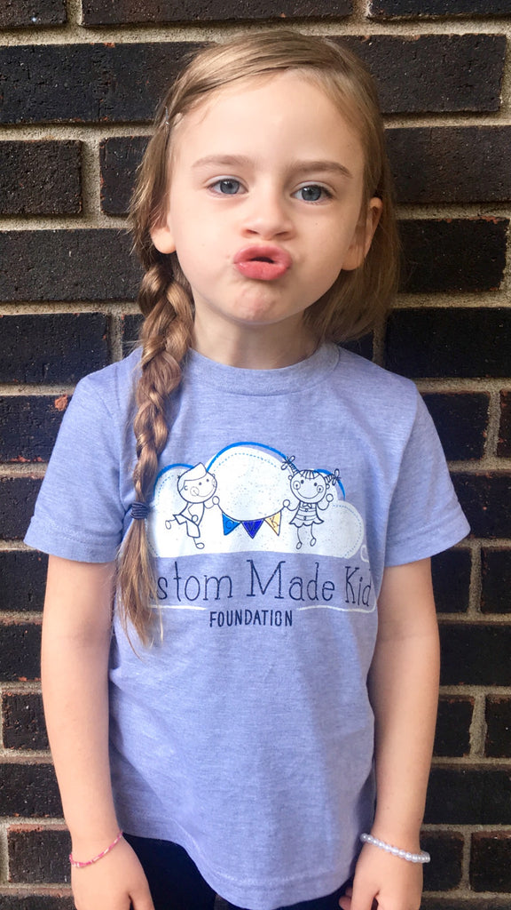 CMK Toddler Unisex T-shirt (Heather Grey) – Custom Made Kid™