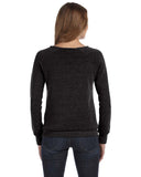 Women's Distressed Sweatshirt (Eco Black)